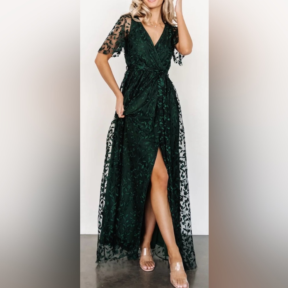 Marseille Embossed Maxi Dress
